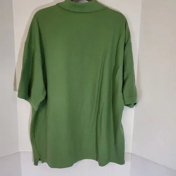 Faded Glory Men's Polo Shirt Vintage 90"s Size 2XL Sage Green - Picture 2 of 5
